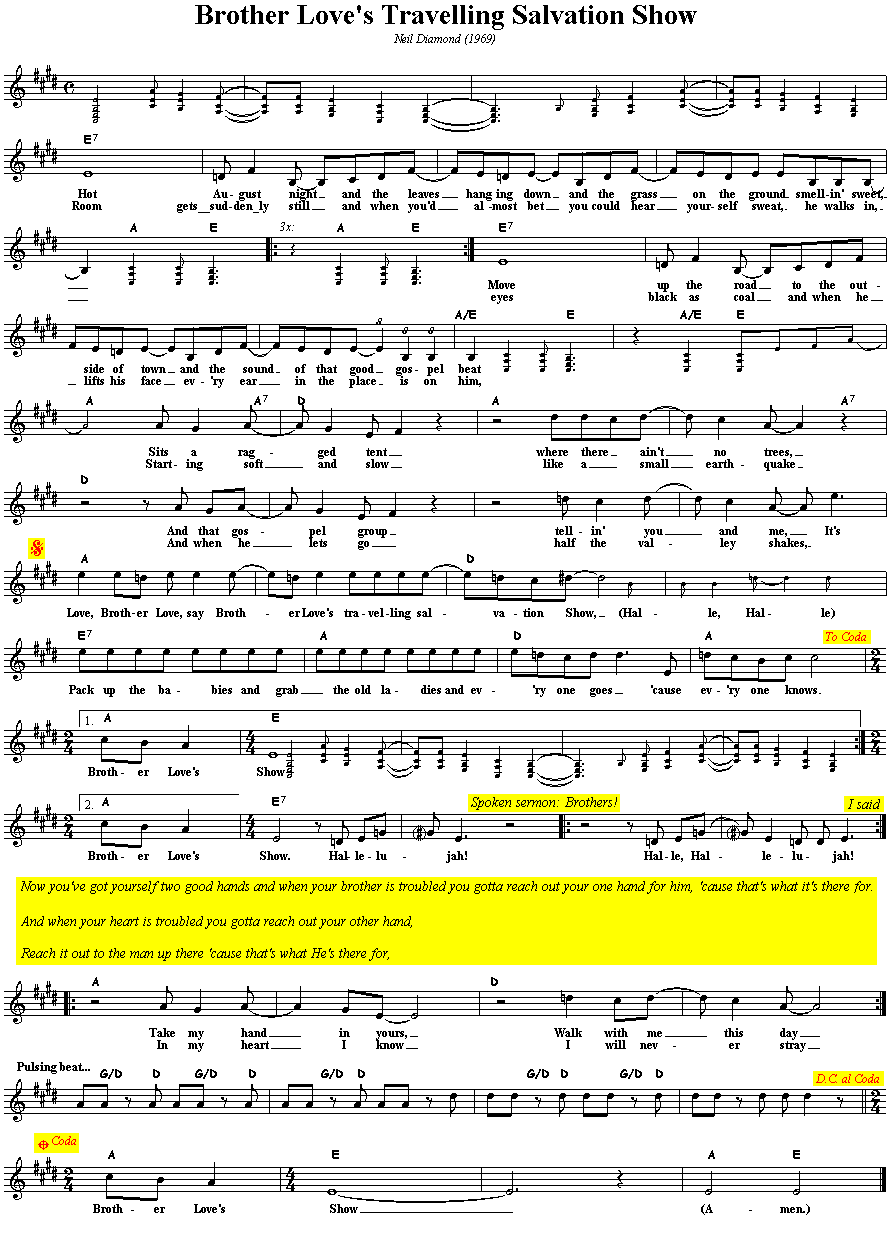 Brother Love's Travelling Salvation Show